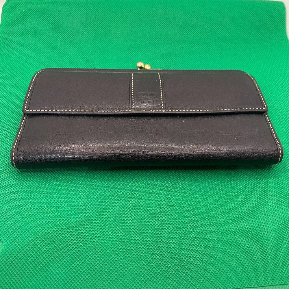 Coach Long Leather Wallet